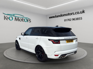 2018 Land Rover Range Rover Sport 5.0 P575 V8 Svr Auto 4WD Euro 6 (s/s) 5dr in White — image 6