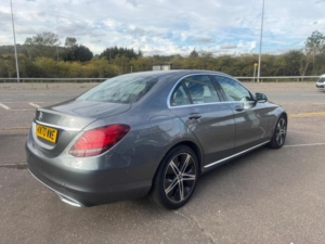 2020 Mercedes-Benz C Class 2.0 C220d Sport G-Tronic+ Euro 6 (s/s) 4dr in Grey — image 3