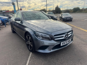2020 Mercedes-Benz C Class 2.0 C220d Sport G-Tronic+ Euro 6 (s/s) 4dr in Grey — image 5