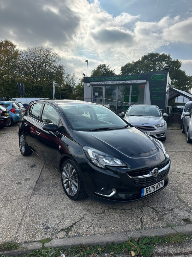 2015 Vauxhall Corsa 1.4 I Ecoflex Se in Black — image 1
