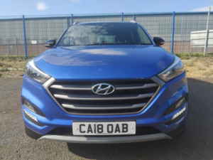 2018 Hyundai Tucson 1.7 Tucson Go! Se 1.7 Crdi 141ps Dct in Blue — image 2
