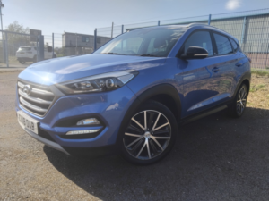 2018 Hyundai Tucson 1.7 Tucson Go! Se 1.7 Crdi 141ps Dct in Blue — image 3