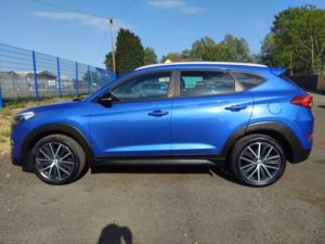 2018 Hyundai Tucson 1.7 Tucson Go! Se 1.7 Crdi 141ps Dct in Blue — image 5