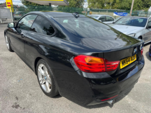 2014 BMW 4 Series 3.0 435i M Sport Auto Euro 6 (s/s) 2dr in Black — image 4