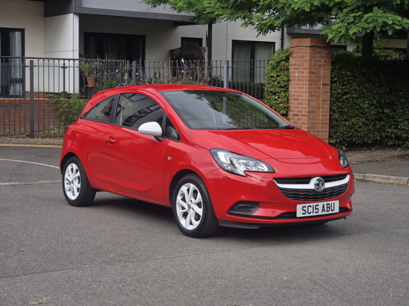 2015 Vauxhall Corsa 1.2i Sting Hatchback 3dr Petrol Manual Euro 6 (70 Ps) in Red — image 1