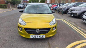 2017 Vauxhall Adam 1.2i Ecoflex Energised Euro 6 (s/s) 3dr in Gold — image 2
