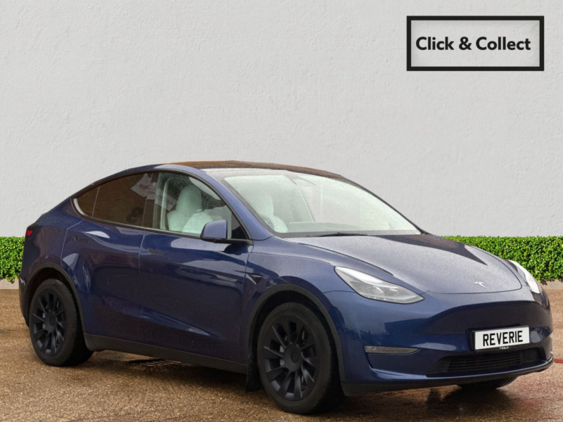 2022 Tesla Model Y (dual Motor) Long Range SUV 5dr Electric Auto 4wde (384 Bhp) in Blue — image 1