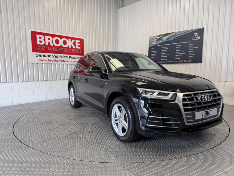 2018 Audi Q5 2.0 Tdi S Line S Tronic Quattro Euro 6 (s/s) 5dr in Black — image 1