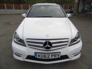 2012 Mercedes-Benz C Class 2.1 C220 Cdi Blueefficiency Amg Sport Plus G-Tronic+ Euro 5 (s/s) 4dr in White — image 2