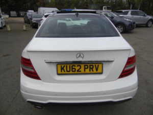 2012 Mercedes-Benz C Class 2.1 C220 Cdi Blueefficiency Amg Sport Plus G-Tronic+ Euro 5 (s/s) 4dr in White — image 5