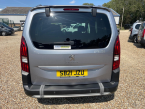 2021 Peugeot Rifter Wav Wheelchair Accessible Vehicle 1.5 Bluehdi Allure in Grey — image 3