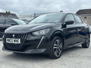 2022 Peugeot 208 1.5 208 Allure Premium Blue Hdi S/s 5dr in Black — image 3