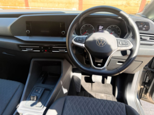2023 Volkswagen Caddy Maxi 5 SEAT Petrol Auto Wheelchair Accessible Disabled Access Vehicle Wav in Grey — image 2
