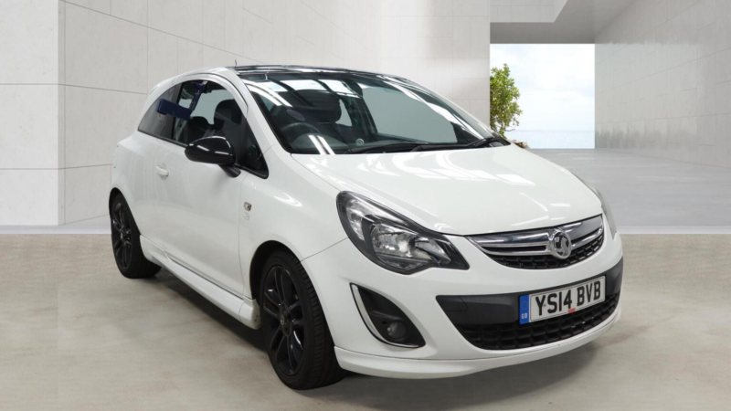 2014 Vauxhall Corsa 1.2 16v Limited Edition Euro 5 3dr in White — image 1