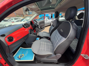 2016 Fiat 500 1.2 Lounge Euro 6 (s/s) 3dr in Pink — image 4