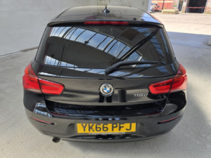 2016 BMW 1 Series 1.5 116d Ed Plus 5-Door in Black — image 6