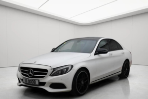 2018 Mercedes-Benz C Class 1.6 C200d Sport (premium) G-Tronic+ Euro 6 (s/s) 4dr in White — image 3