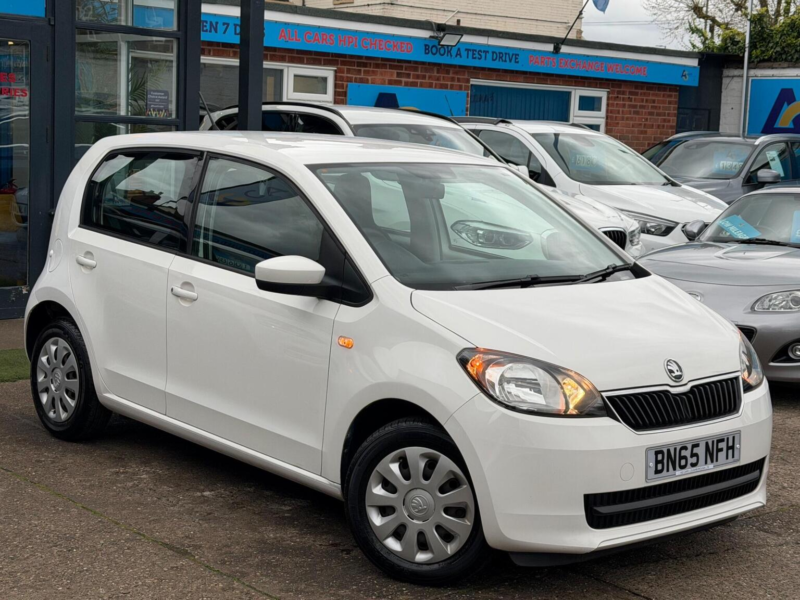 2015 Skoda Citigo 1.0 Mpi Se Euro 6 5dr in White — image 1