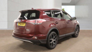 2017 Toyota Rav4 2.5 Vvt-H Icon CVT 4WD Euro 6 (s/s) 5dr (safety Sense, Nav) in Red — image 5