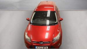2012 Ford Focus 1.6 Titanium Powershift Euro 5 5dr in Red — image 3
