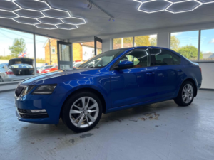2018 Skoda Octavia 1.5 Tsi Act Se L DSG Euro 6 (s/s) 5dr in Blue — image 3