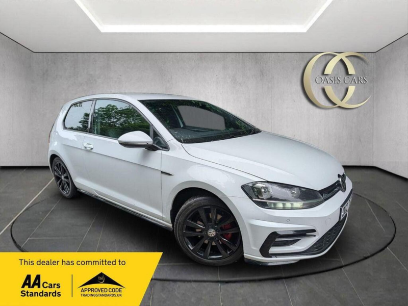 2019 Volkswagen Golf 1.5 Tsi Evo R-Line Euro 6 (s/s) 3dr in White — image 1