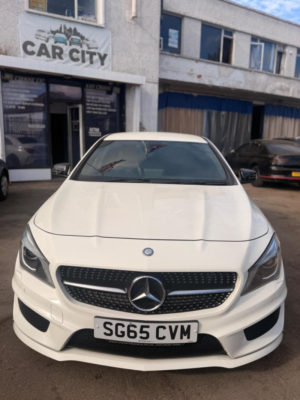 2015 Mercedes-Benz Cla 1.6 Cla180 Amg Sport Coupe 7g-Dct Euro 6 (s/s) 4dr in White — image 5