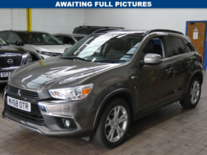 2018 Mitsubishi Asx 2.2 Di-D 4 SUV 5dr Diesel Auto 4WD Euro 6 (147 Ps) in Brown — image 3