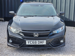 2018 Honda Civic 1.6 I-Dtec Sr Euro 6 (s/s) 5dr in Black — image 2