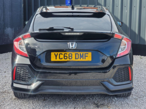 2018 Honda Civic 1.6 I-Dtec Sr Euro 6 (s/s) 5dr in Black — image 5