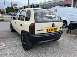1994 Vauxhall Corsa 1.5 Td Ls 5dr in White — image 3