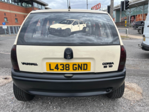 1994 Vauxhall Corsa 1.5 Td Ls 5dr in White — image 4