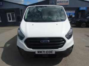 2022 Ford Transit Custom 2.0 340 Ecoblue Leader L2 H1 Euro 6 (s/s) 5dr in White — image 2