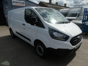 2022 Ford Transit Custom 2.0 340 Ecoblue Leader L2 H1 Euro 6 (s/s) 5dr in White — image 3