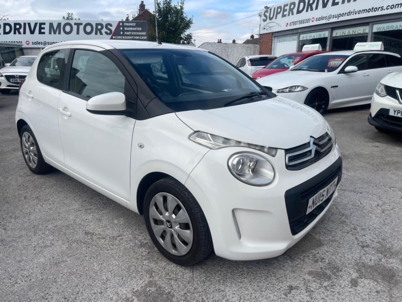 2015 Citroen C1 1.0 Vti Feel Euro 6 5dr in White — image 1