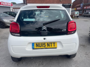 2015 Citroen C1 1.0 Vti Feel Euro 6 5dr in White — image 4