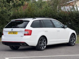 2017 Skoda Octavia 2.0 Tdi Vrs in White — image 4