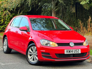 2014 Volkswagen Golf 1.4 Tsi Bluemotion Tech Se Hatchback 5dr Petrol Manual Euro 5 (s/s) (122 Ps) in Red — image 3