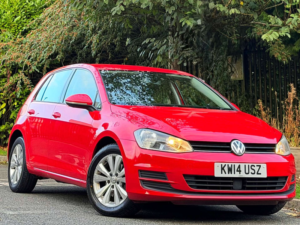 2014 Volkswagen Golf 1.4 Tsi Bluemotion Tech Se Hatchback 5dr Petrol Manual Euro 5 (s/s) (122 Ps) in Red — image 4