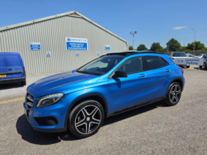 2016 Mercedes-Benz Gla 2.1 Gla220d Amg Line (premium Plus) 7g-Dct 4matic Euro 6 (s/s) 5dr in Blue — image 3