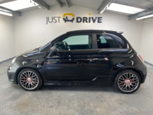 2013 Abarth 595c 1.4 T-Jet Competizione Cabrio 2dr Petrol Auto Euro 5 (160 Bhp) in Black — image 3