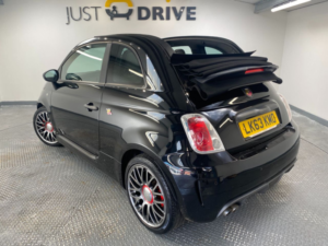 2013 Abarth 595c 1.4 T-Jet Competizione Cabrio 2dr Petrol Auto Euro 5 (160 Bhp) in Black — image 4