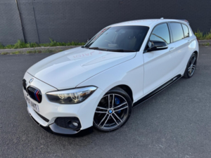 2017 BMW 1 Series 2.0 118d M Sport Shadow Edition Euro 6 (s/s) 5dr in White — image 3