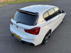 2017 BMW 1 Series 2.0 118d M Sport Shadow Edition Euro 6 (s/s) 5dr in White — image 4