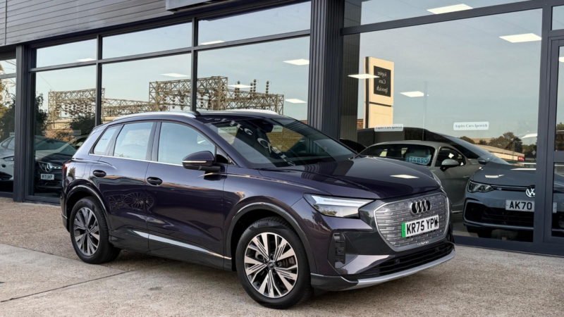 2025 Audi Q4 E-Tron 40 Sport Auto 5dr 63kwh in Purple — image 1