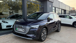 2025 Audi Q4 E-Tron 40 Sport Auto 5dr 63kwh in Purple — image 2