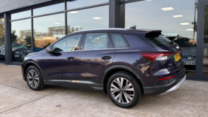 2025 Audi Q4 E-Tron 40 Sport Auto 5dr 63kwh in Purple — image 6
