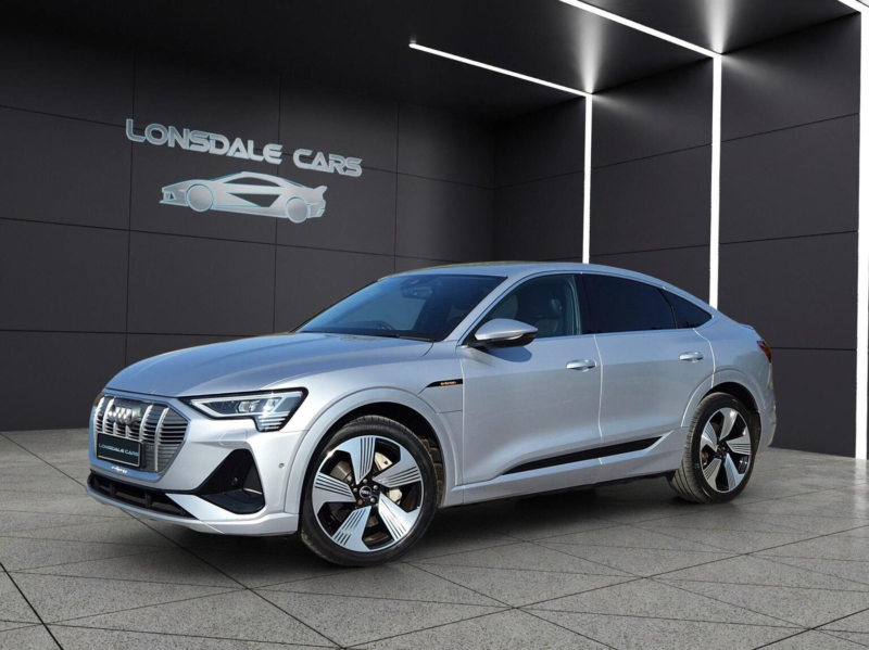 2021 Audi E-Tron 55 S Line Sportback Auto Quattro 5dr 95kwh in Silver — image 1