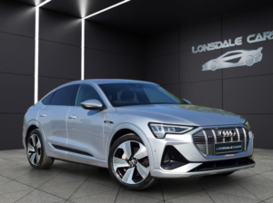 2021 Audi E-Tron 55 S Line Sportback Auto Quattro 5dr 95kwh in Silver — image 3