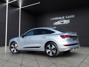 2021 Audi E-Tron 55 S Line Sportback Auto Quattro 5dr 95kwh in Silver — image 4